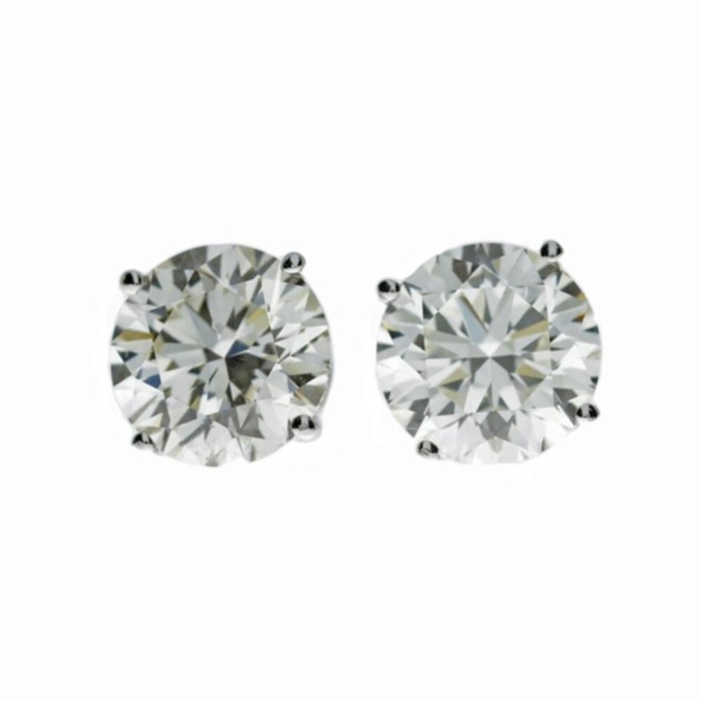 14K 0.50 Ct Lab Grown Diamond Stud Earrings